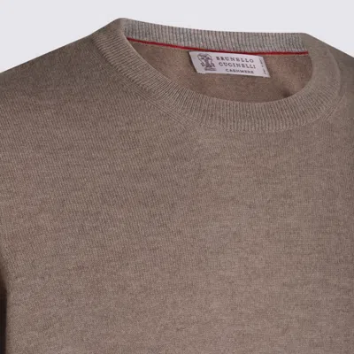 Brunello Cucinelli Sweaters Corteccia In Neutral