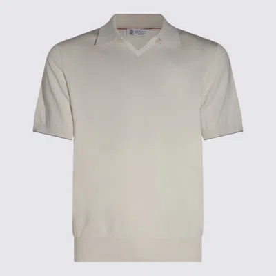 Brunello Cucinelli Sweaters English White In Neutral