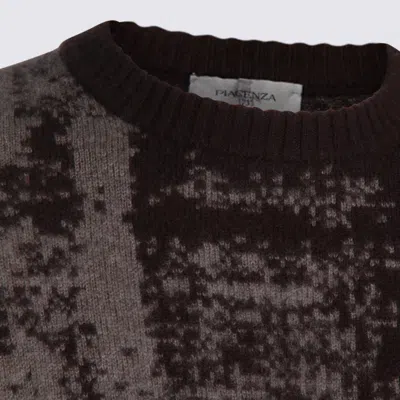 Piacenza Cashmere Sweaters Fantasia In Brown