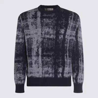 Piacenza Cashmere Sweaters Fantasia In Blue
