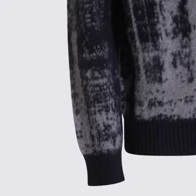Piacenza Cashmere Sweaters Fantasia In Blue