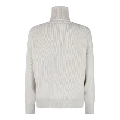 Brunello Cucinelli Sweaters Feather In White