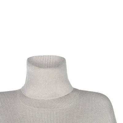 Brunello Cucinelli Sweaters Feather In White