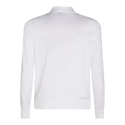 Malo Sweaters Light And Natural In White