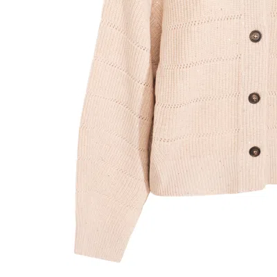 Brunello Cucinelli Sweaters Light And Natural In Pink