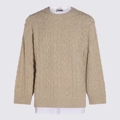 Moschino Sweaters Light And Natural In Neutral