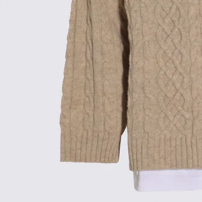 Moschino Sweaters Light And Natural In Neutral