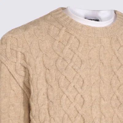 Moschino Sweaters Light And Natural In Neutral
