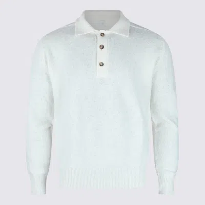 Eleventy Crewneck Collared Ribbed Cuffs