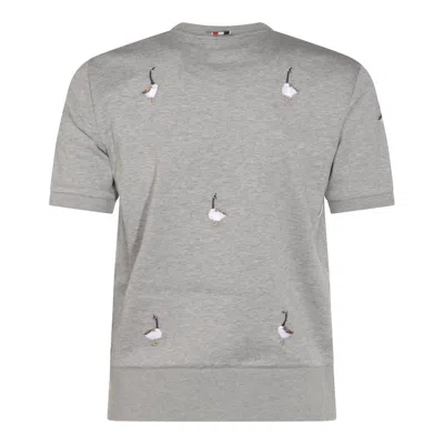 Thom Browne Knitwear Crewneck Embroidered Short Sleeves