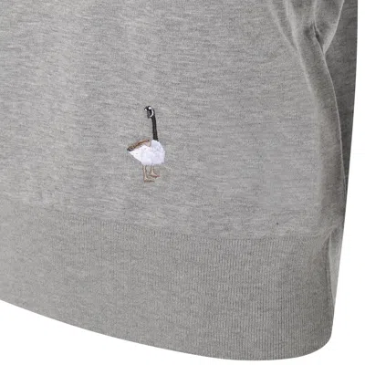 Thom Browne Knitwear Crewneck Embroidered Short Sleeves
