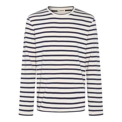 Jil Sander Bluejay Cotton Long Sleeved Top