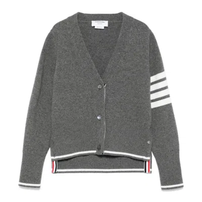 Thom Browne 4-bar Stripe Wool Cardigan