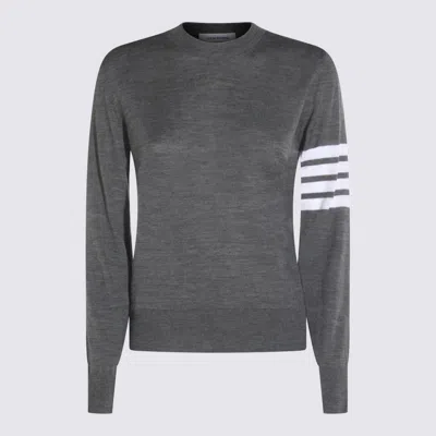 Thom Browne Sweaters Med Grey In Gray