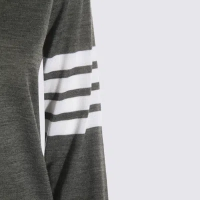 Thom Browne Sweaters Med Grey In Gray