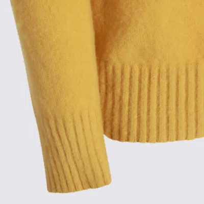 Piacenza Cashmere Sweaters Mostarda In Yellow