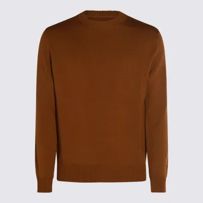 Altea Sweaters Mustard In Brown
