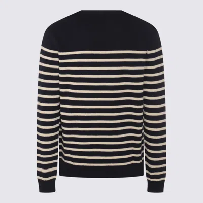 Valentino Garavani Crewneck Sweater With Bold Jacquard Motif In Multi