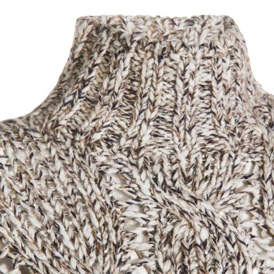 Brunello Cucinelli Women Wool And Cashmere Sweater With Sequins