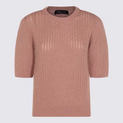 Fabiana Filippi Knit Crewneck Mid-length Ribbed Textured