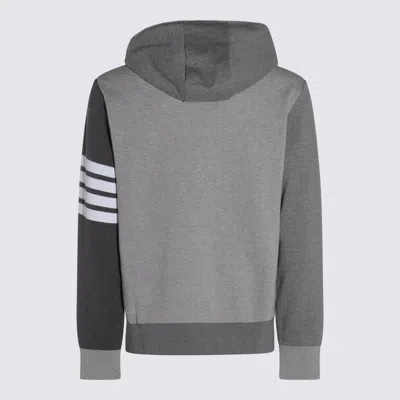 Thom Browne Hoodie Pullover With Tona Fun Mix In Gray