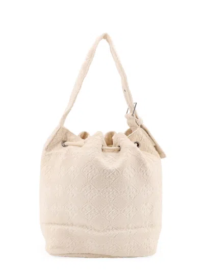 Tory Burch T Monogram Terry Canvas Bucket Bag