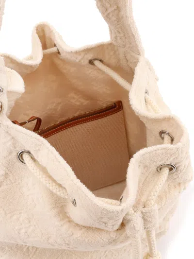 Tory Burch T Monogram Terry Canvas Bucket Bag