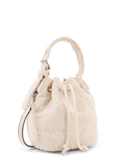 Tory Burch T Monogram Terry Mini Canvas Bucket Bag