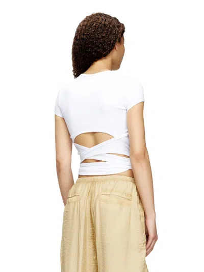 Diesel T-shirt T-bunny-tail White