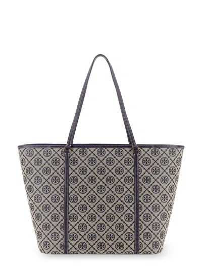 Tory Burch T-monogram Shoulder Bag With Internal Clutch