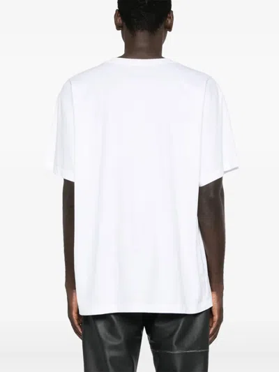 Mm6 Maison Margiela Cotton Crew-neck T-shirt With Numeric Signature Patch