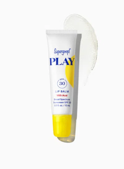 Supergoop Play Lip Balm Spf 30 Sunscreen Acai !