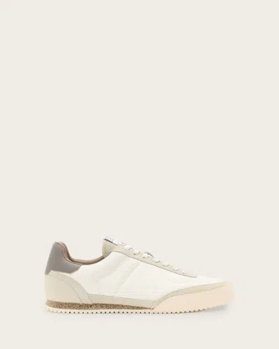 Allsaints Leather Harri Low-top Sneakers In White