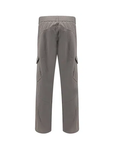 Laminar Tech-popeline Cargo Trouser In Gray