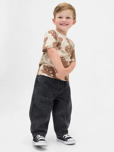 Gap Baby & Toddler Pull-on Barrel Jeans In Multi