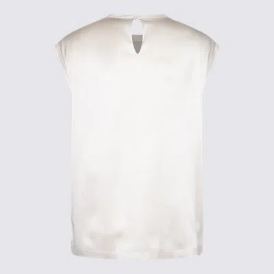 Brunello Cucinelli Top Light And Natural In Neutral
