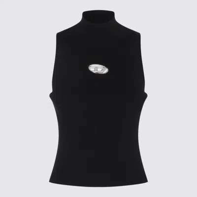 Diesel Top Blacks And Greys In Black