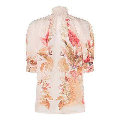 Zimmermann Ascension Printed Blouse In Multi