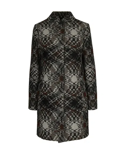 Missoni Patterned Button Coat In Multi