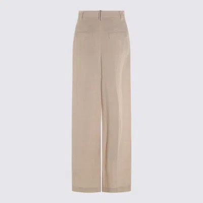 Brunello Cucinelli Trousers Light And Natural In Neutral