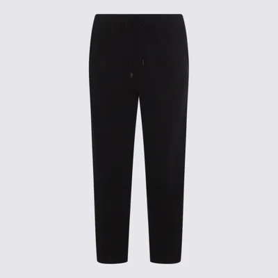 Canali Drawstring-waist Trousers In Black