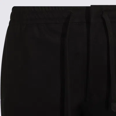Canali Drawstring-waist Trousers In Black