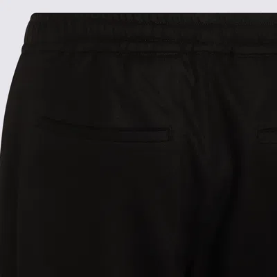 Canali Drawstring-waist Trousers In Black