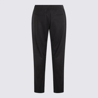 Canali Drawstring-waistband Trousers In Black