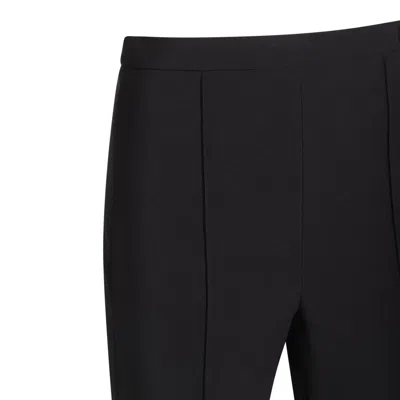 Elisabetta Franchi Trousers Blacks And Greys In Black