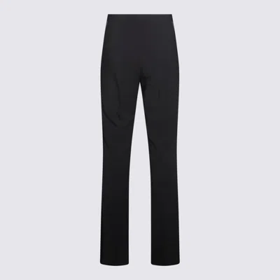 Elisabetta Franchi Trousers Blacks And Greys In Black