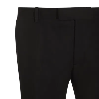 Alexander Mcqueen Trousers Blacks And Greys In Black