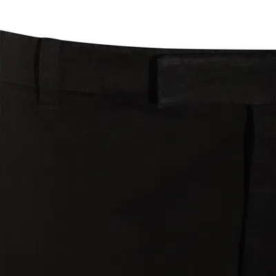 Thom Browne Trousers Blacks And Greys In Black