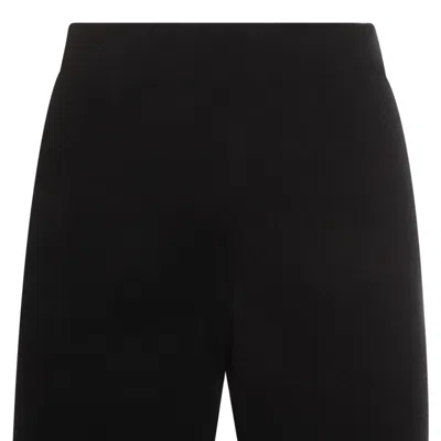 Allude Trousers Blacks And Greys In Black