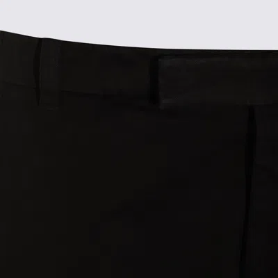 Thom Browne Trousers Blacks And Greys In Black